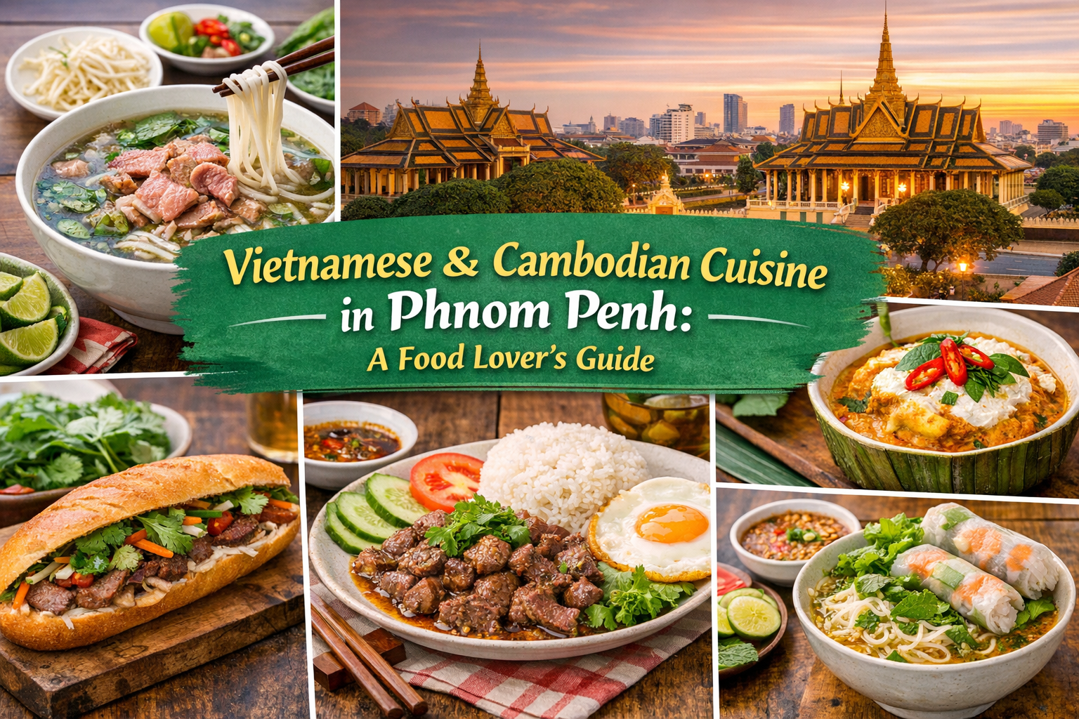 Vietnamese and Cambodian Cuisine in Phnom Penh: A Food Lover’s Guide